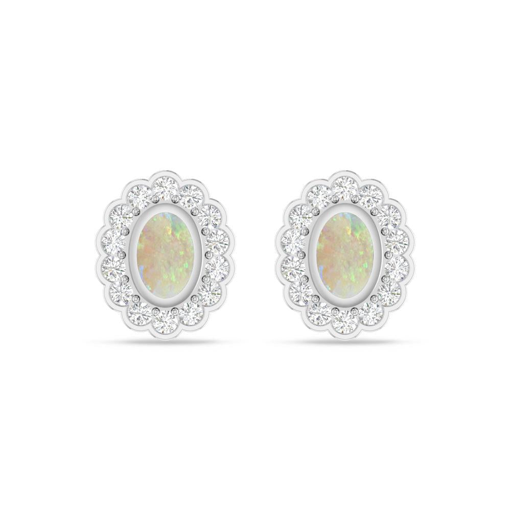 White Gold - Opal