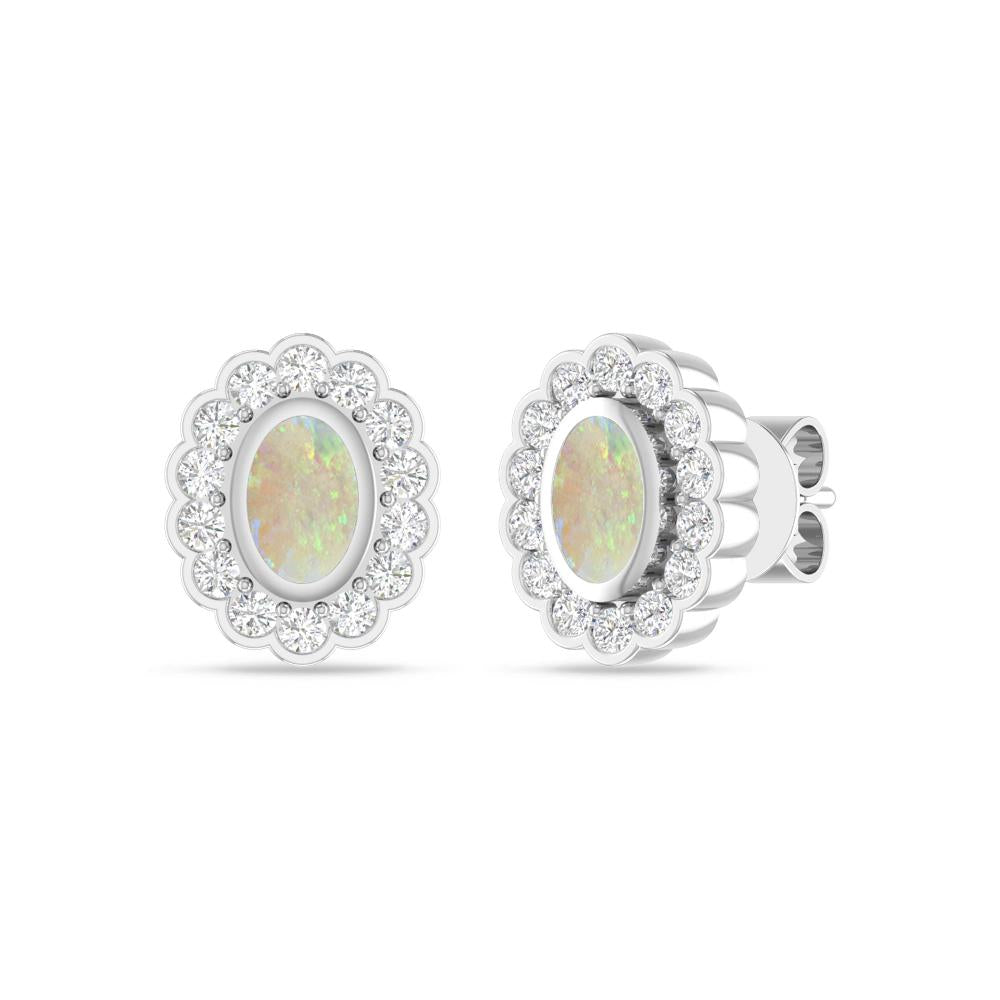 White Gold - Opal