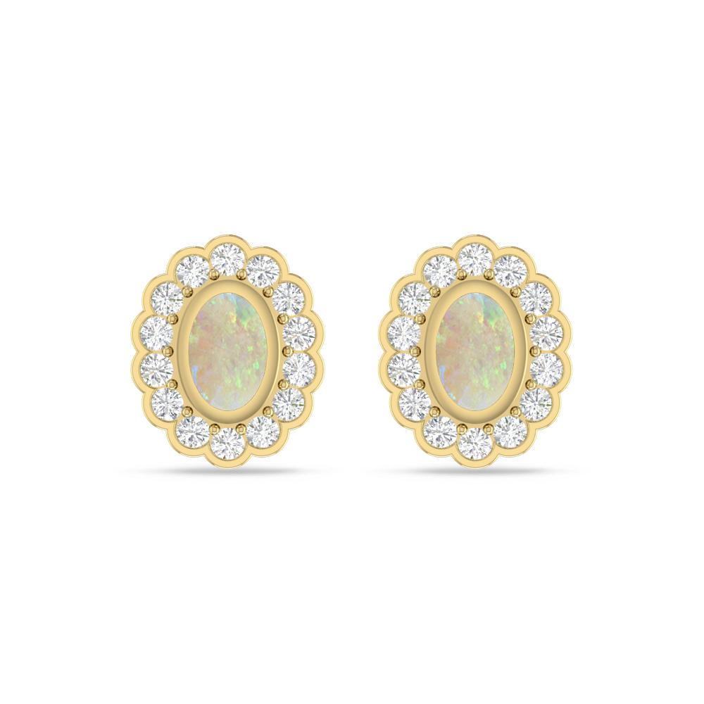 Yellow Gold - Opal