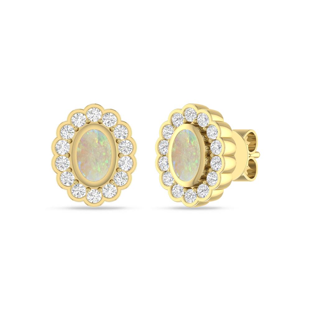 Yellow Gold - Opal