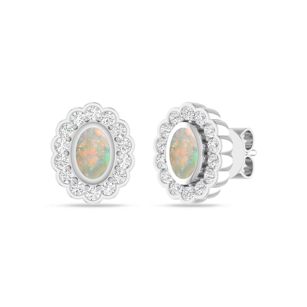 White Gold - Opal