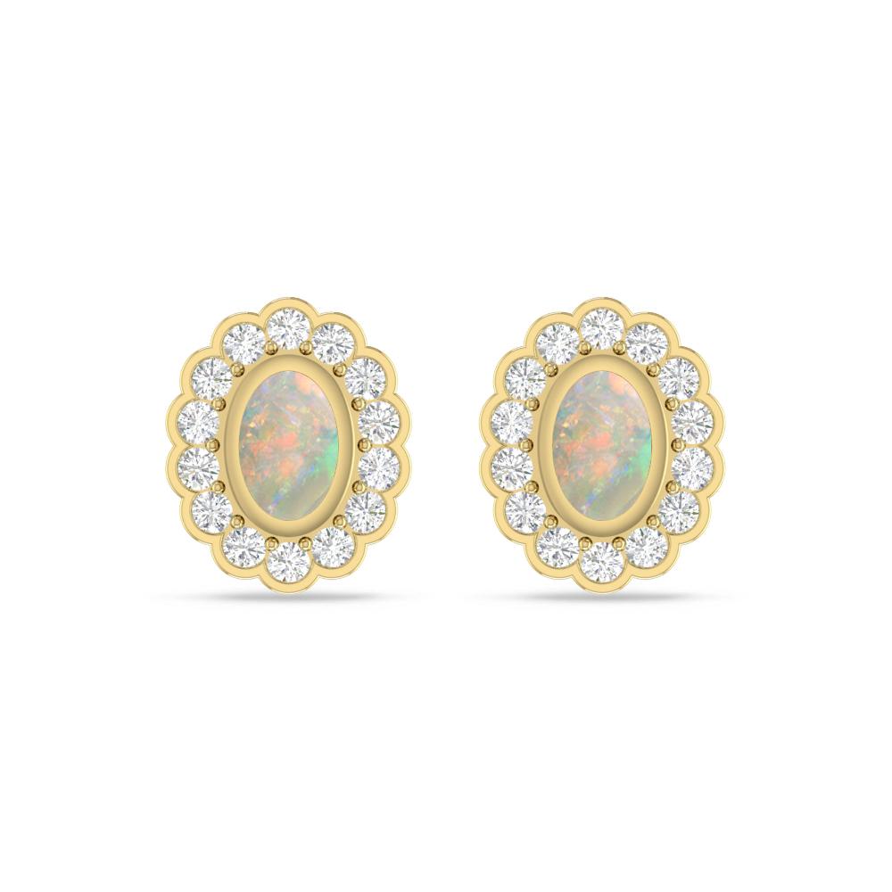 Yellow Gold - Opal