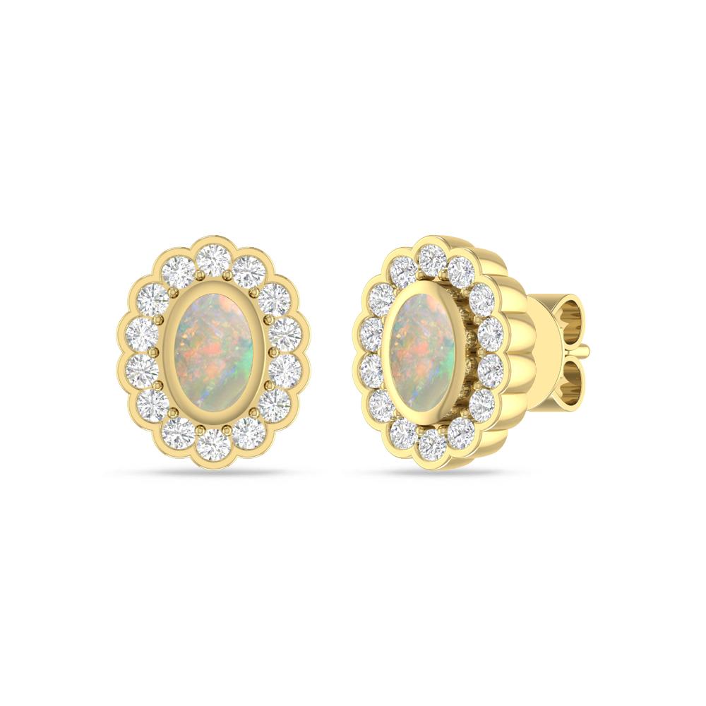 Yellow Gold - Opal