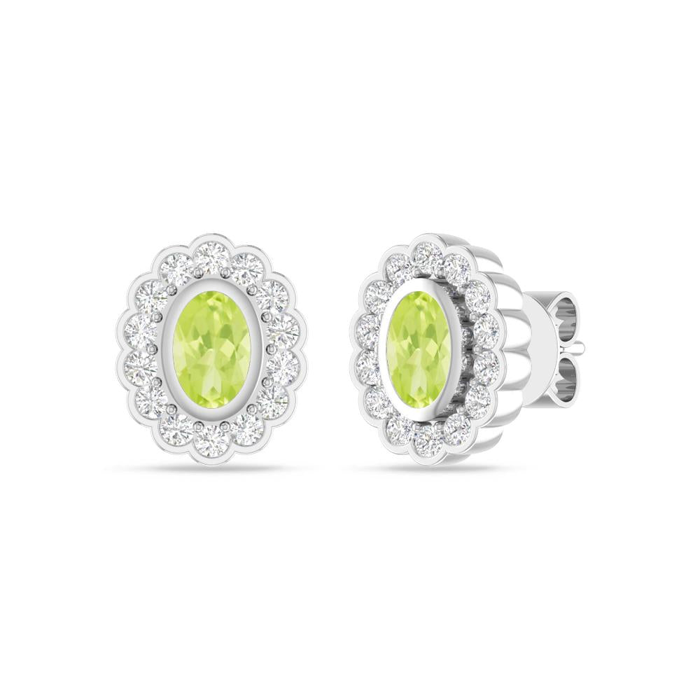 White Gold - Peridot
