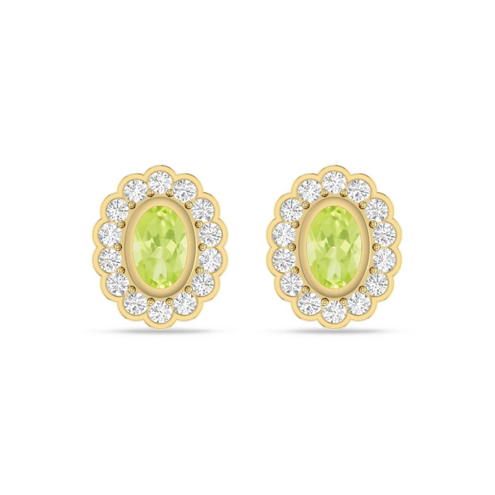 Yellow Gold - Peridot