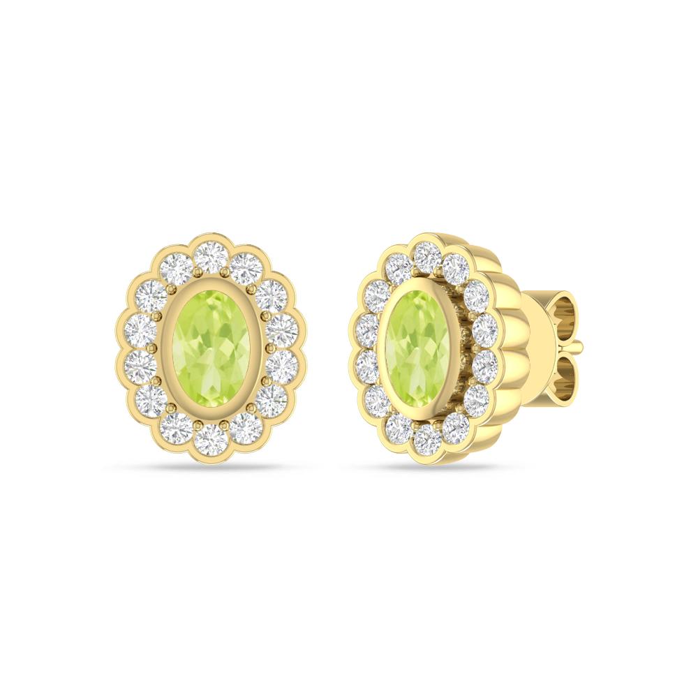 Yellow Gold - Peridot