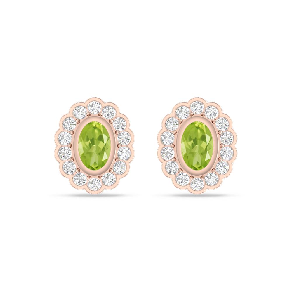 Rose Gold - Peridot
