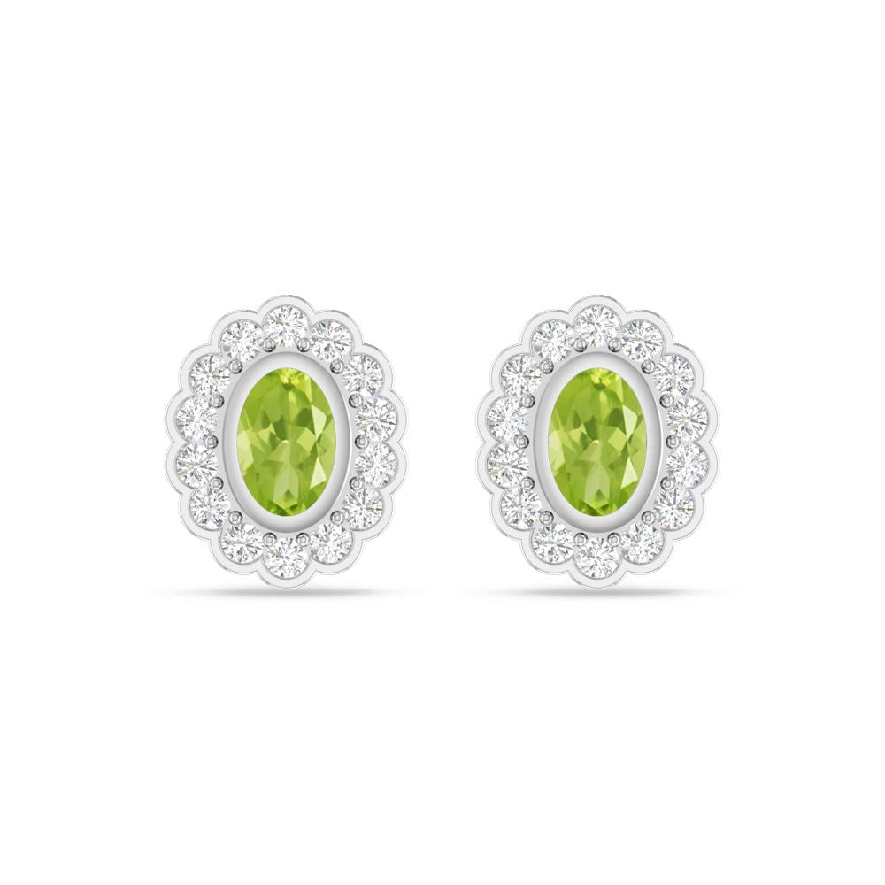 White Gold - Peridot