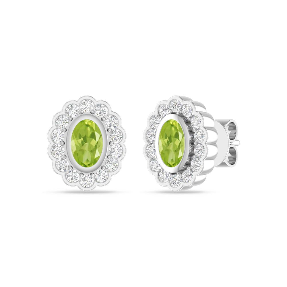 White Gold - Peridot