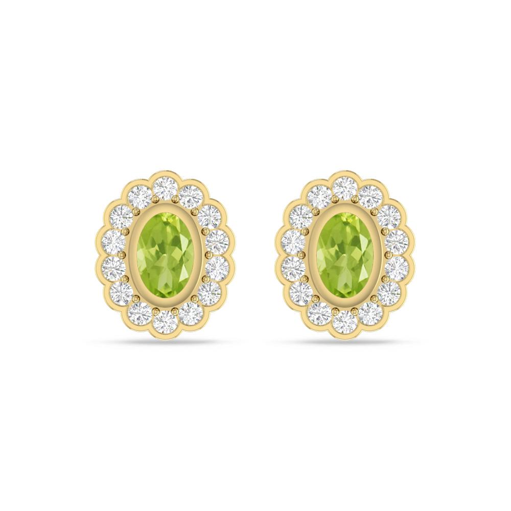 Yellow Gold - Peridot