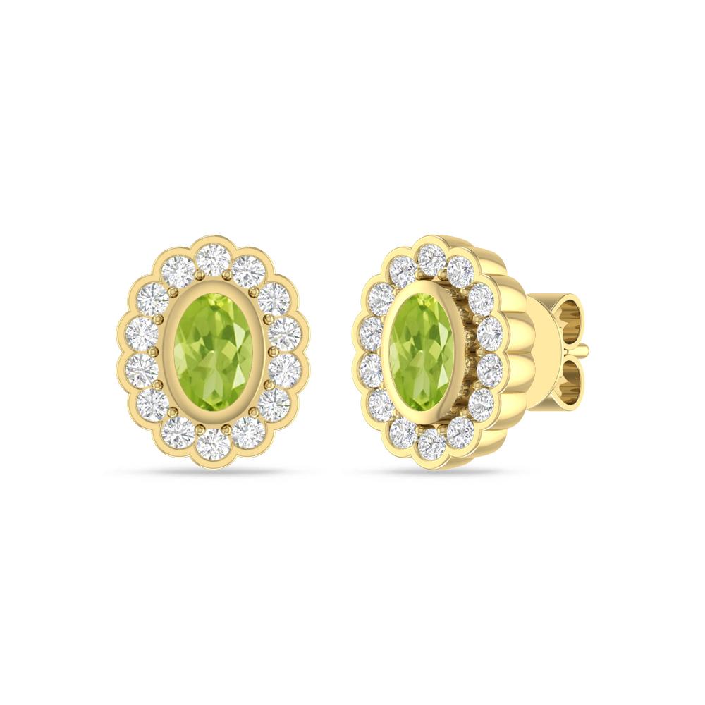 Yellow Gold - Peridot