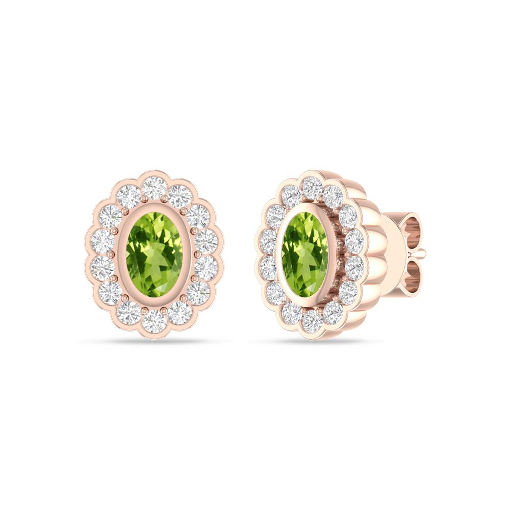 Rose Gold - Peridot