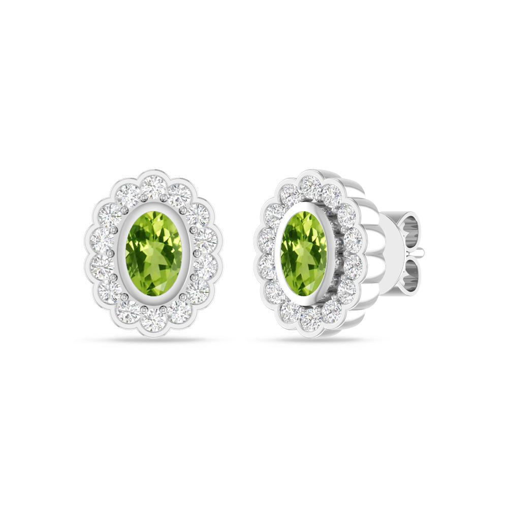 White Gold - Peridot