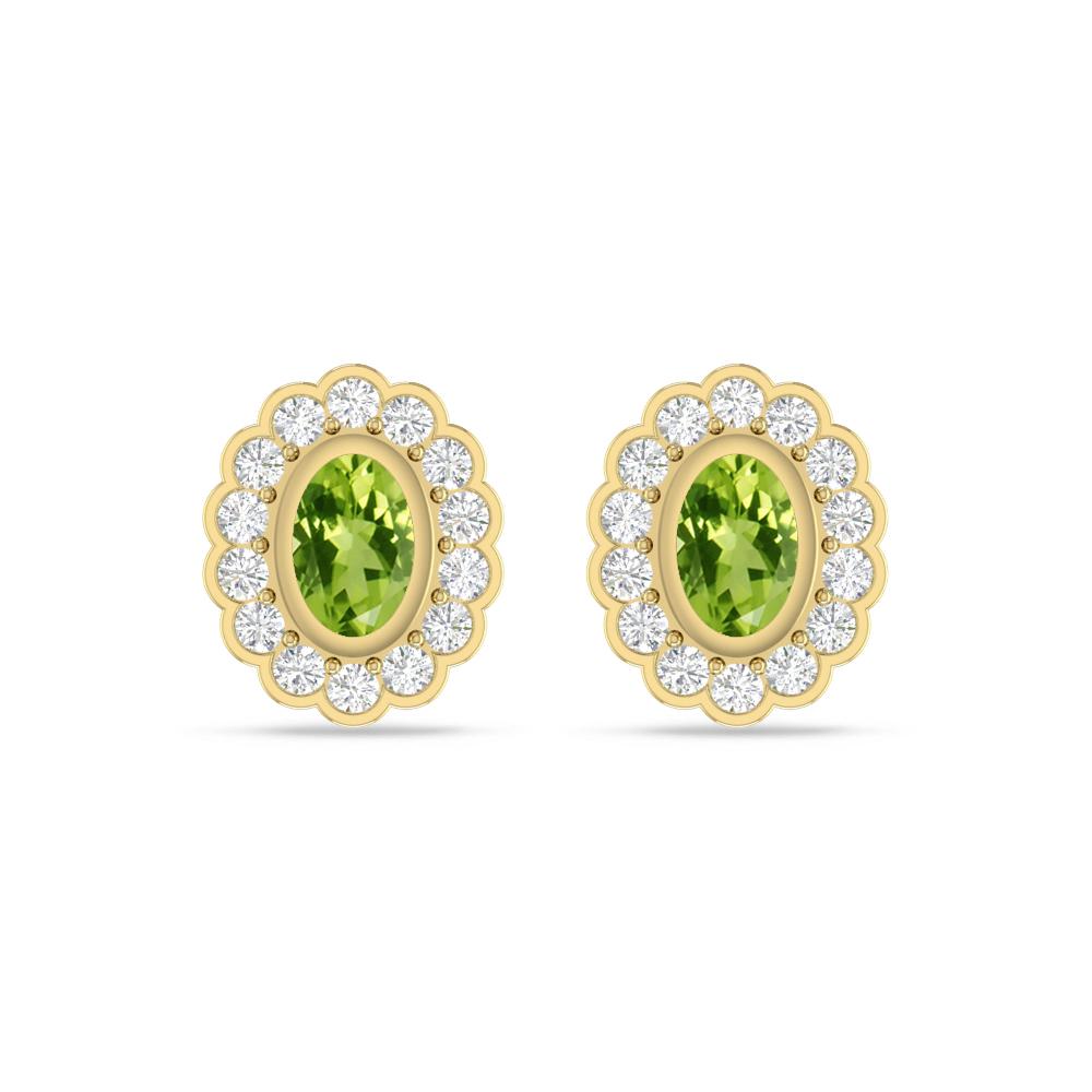 Yellow Gold - Peridot