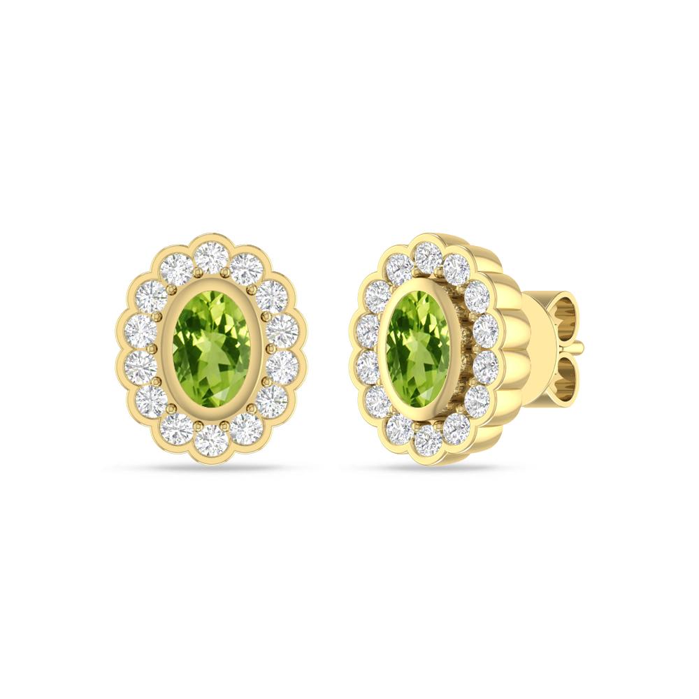 Yellow Gold - Peridot