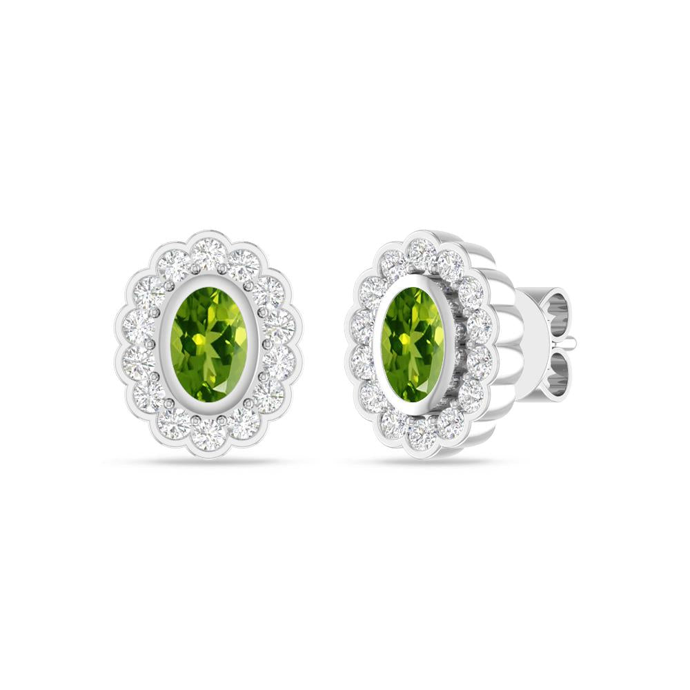 White Gold - Peridot