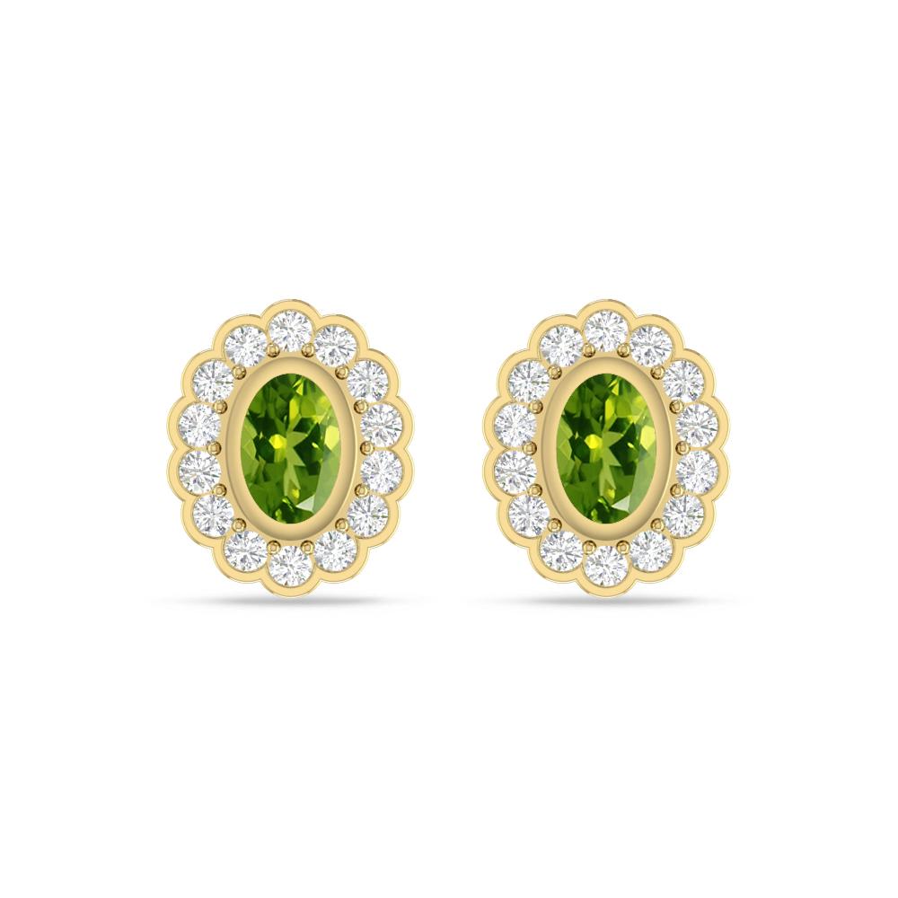 Yellow Gold - Peridot