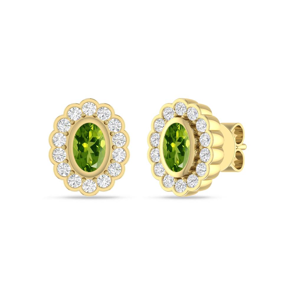 Yellow Gold - Peridot