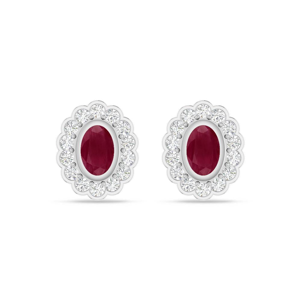 White Gold - Ruby