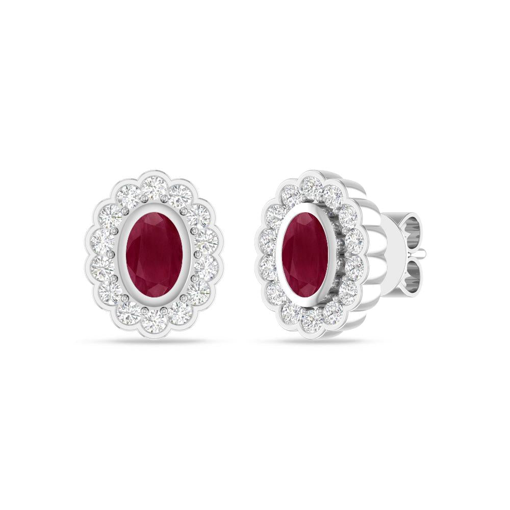 White Gold - Ruby