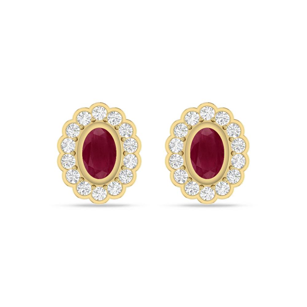 Yellow Gold - Ruby