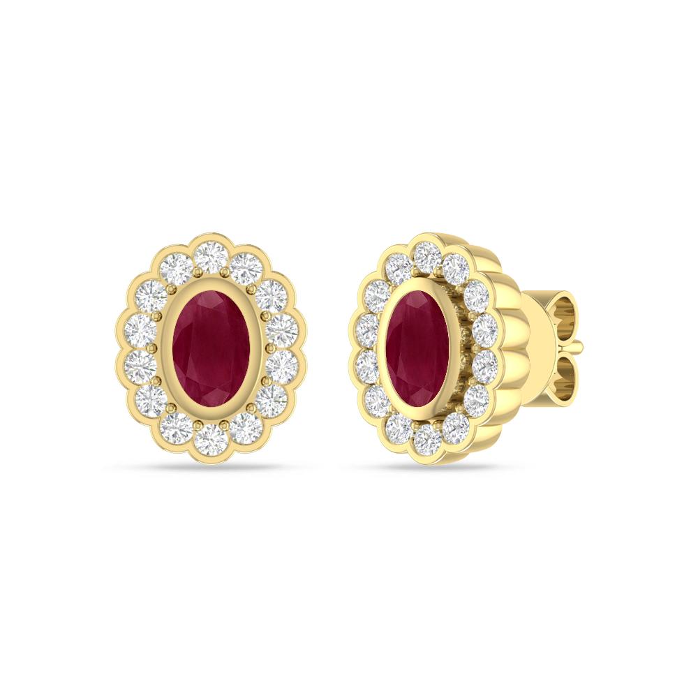 Yellow Gold - Ruby