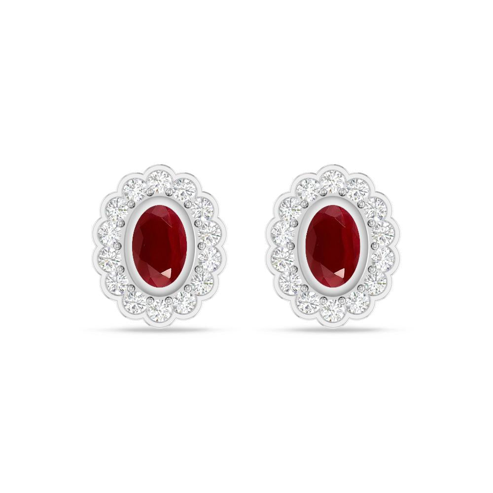 White Gold - Ruby