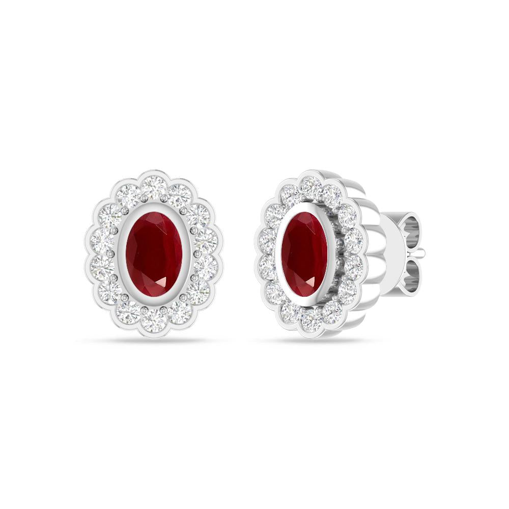 White Gold - Ruby