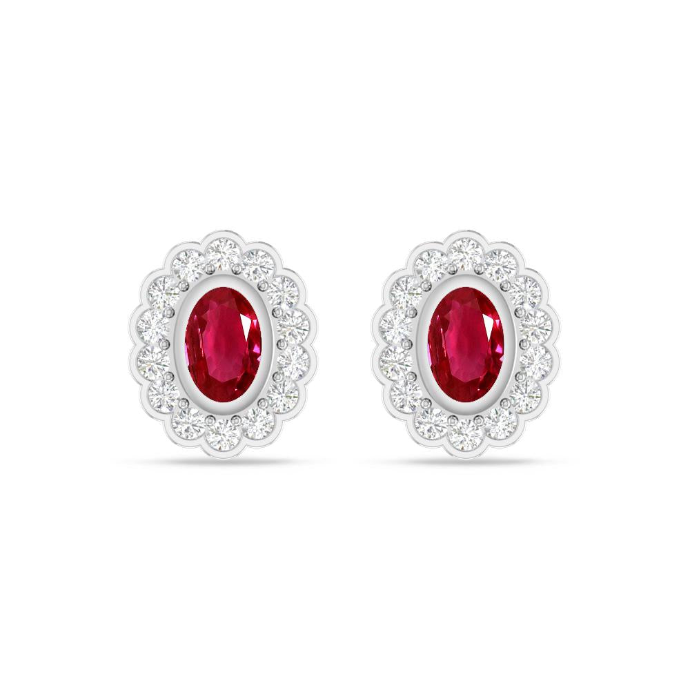 White Gold - Ruby