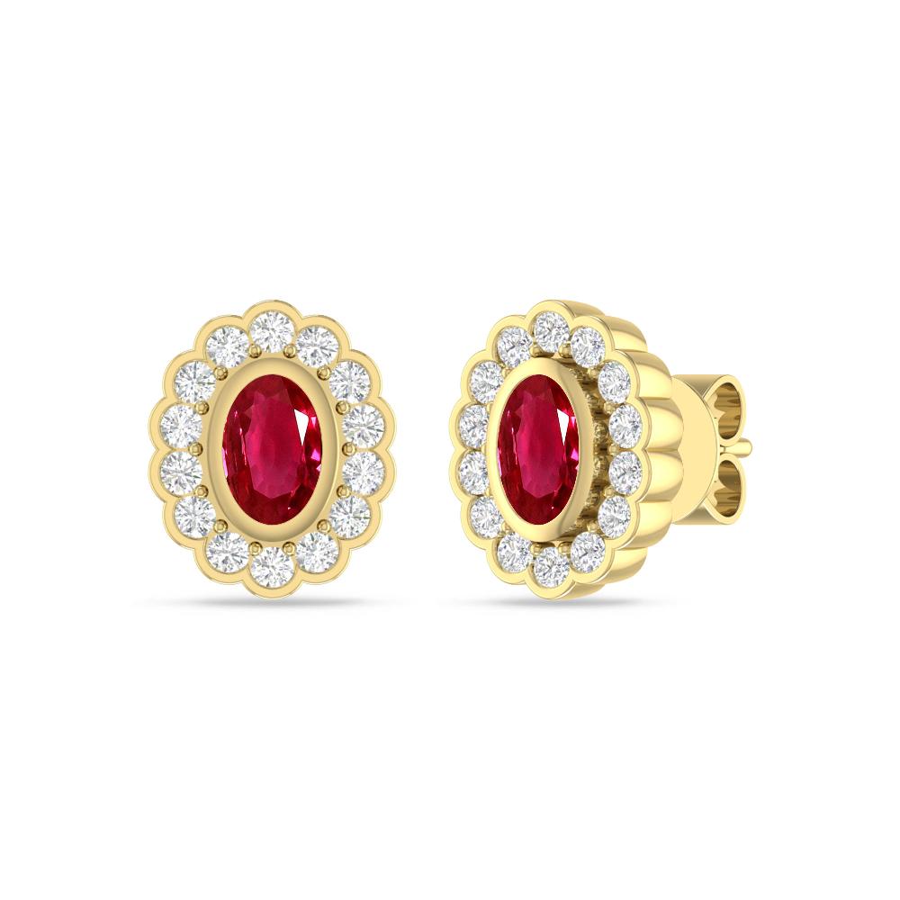 Yellow Gold - Ruby