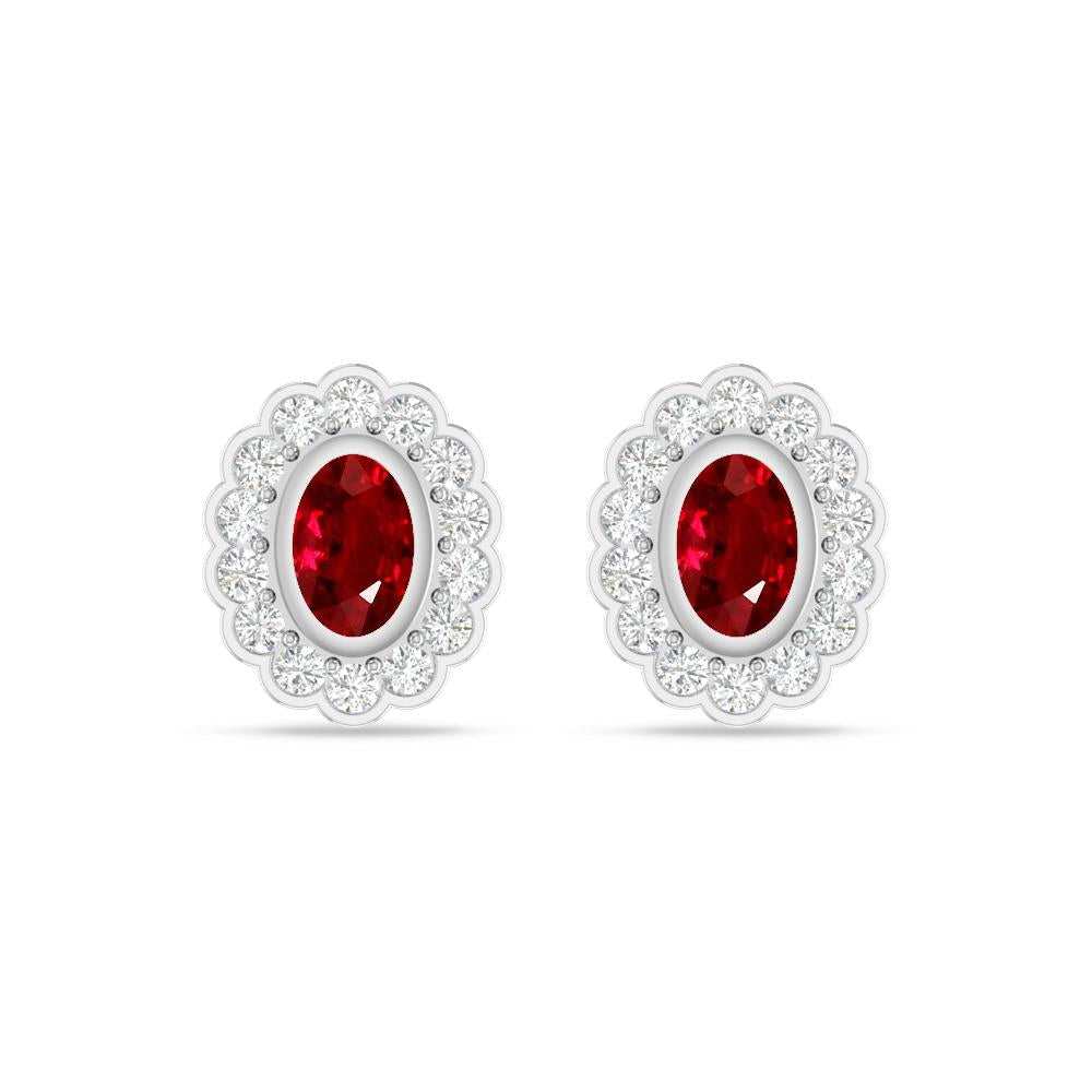 White Gold - Ruby