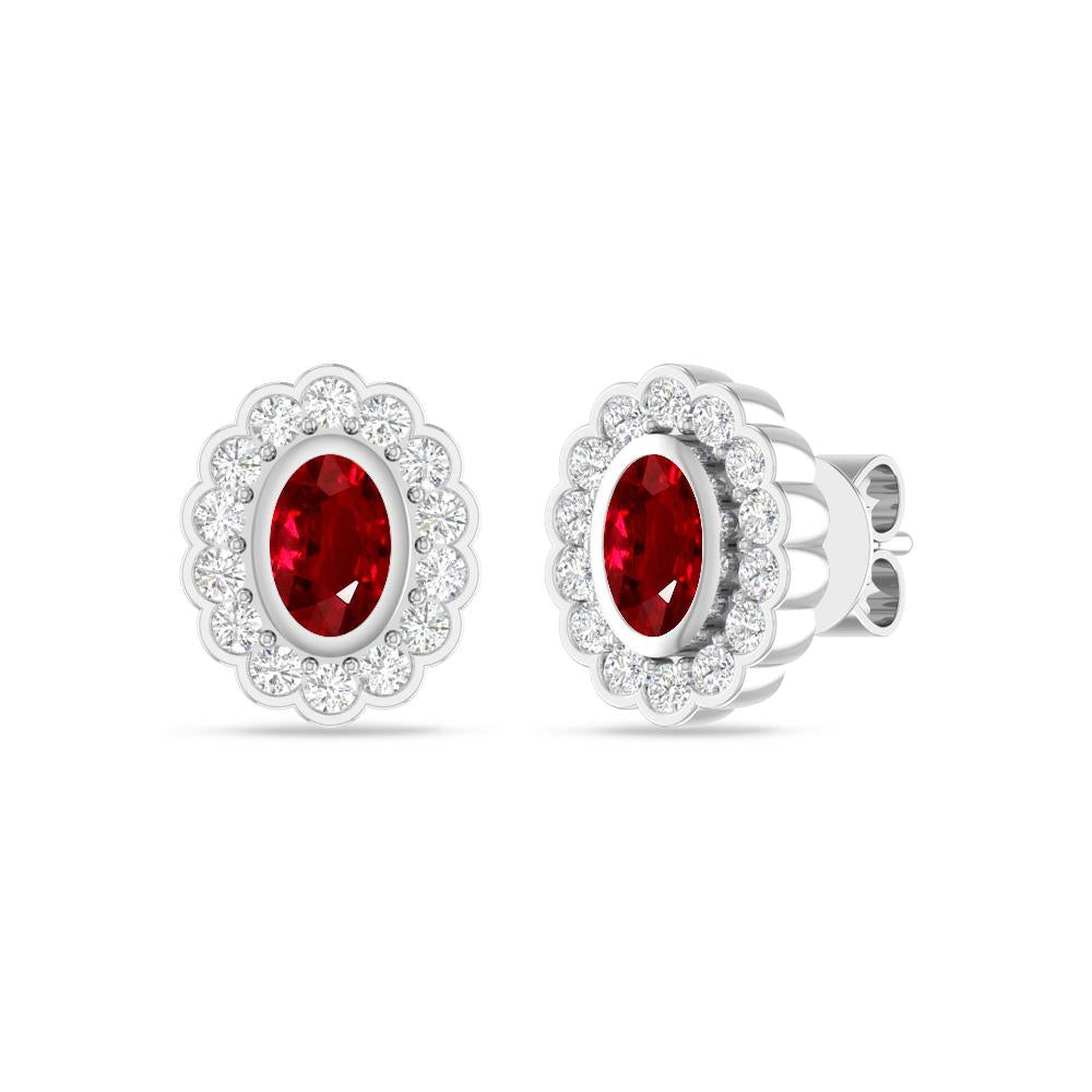 White Gold - Ruby