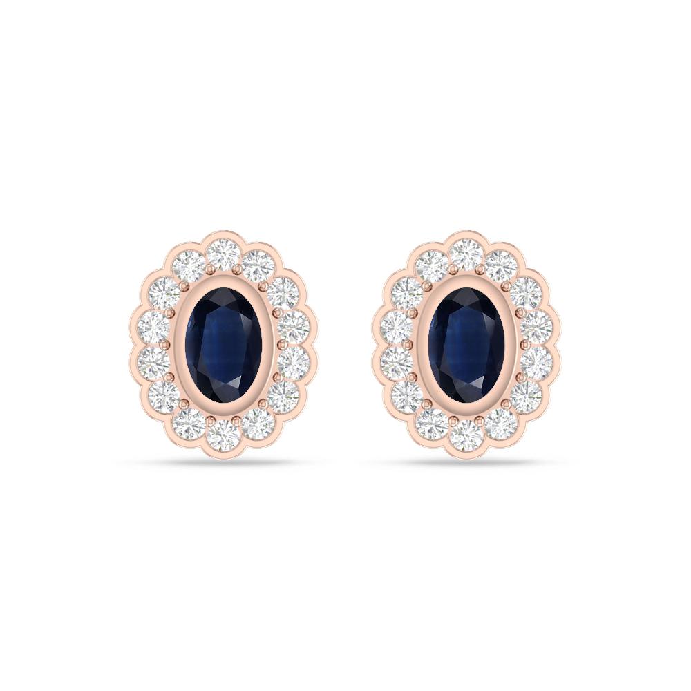 Rose Gold - Sapphire