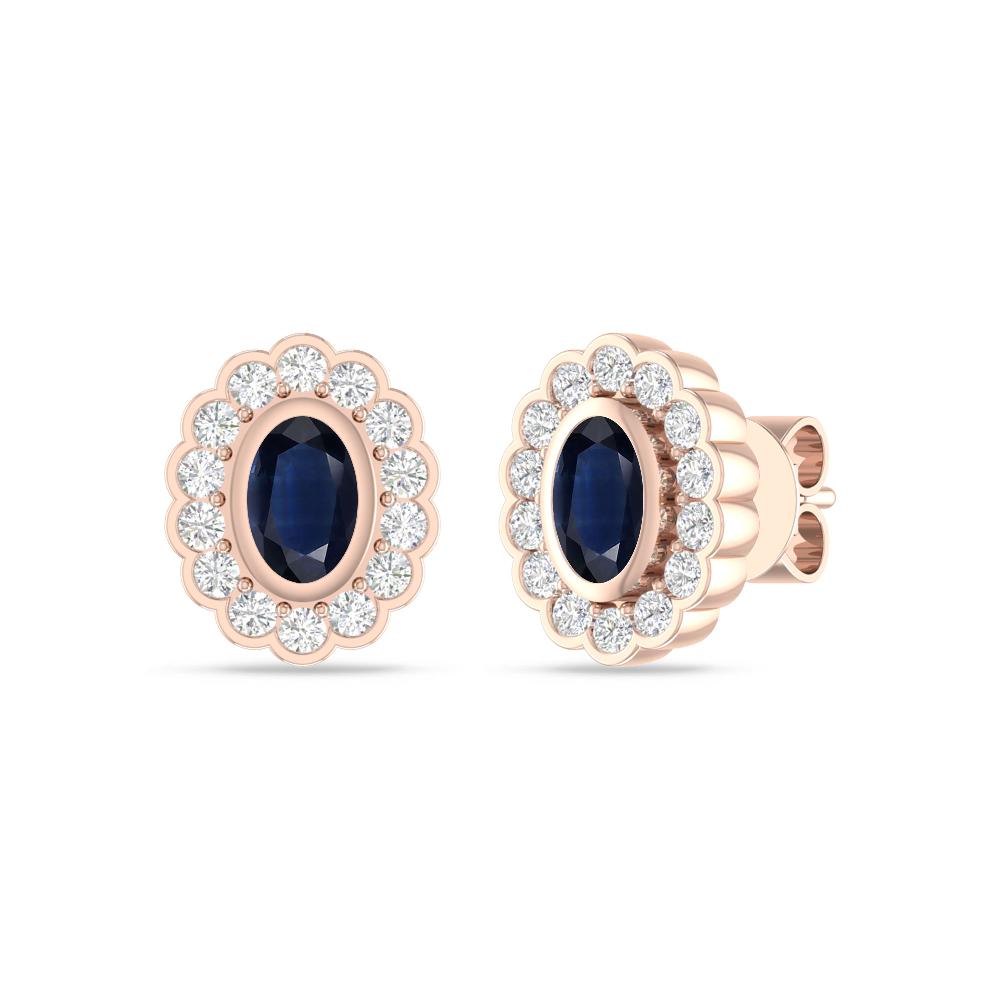 Rose Gold - Sapphire