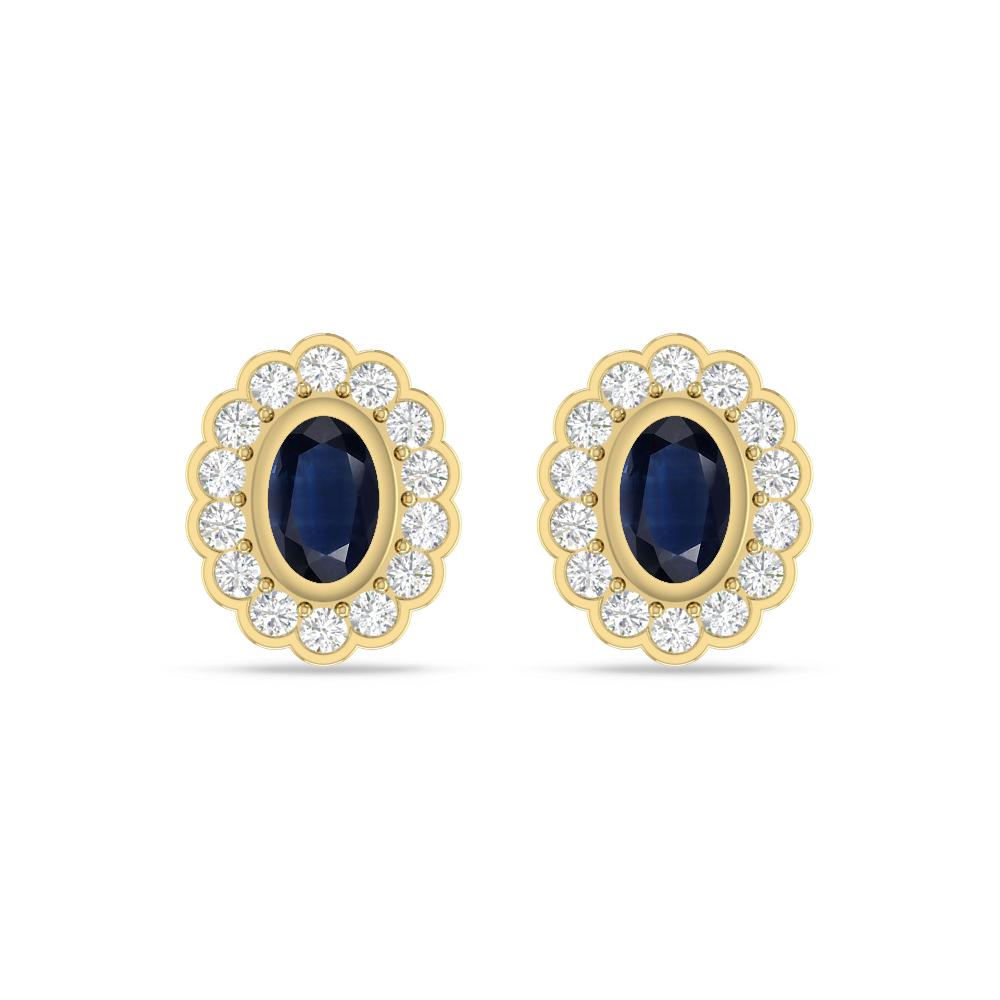 Yellow Gold - Sapphire