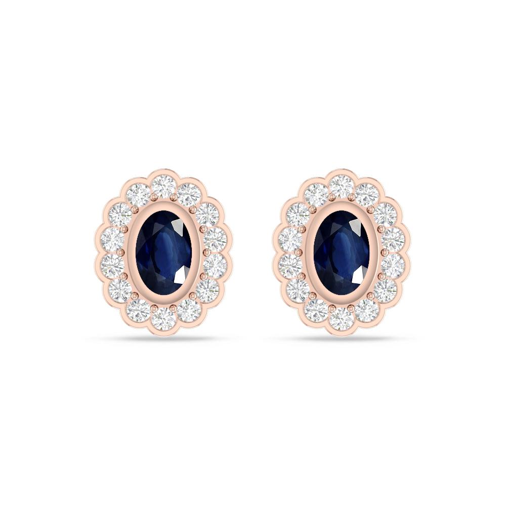 Rose Gold - Sapphire
