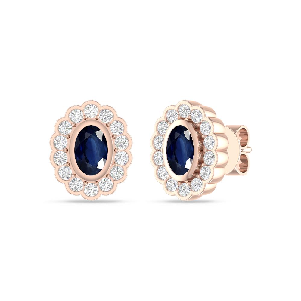 Rose Gold - Sapphire
