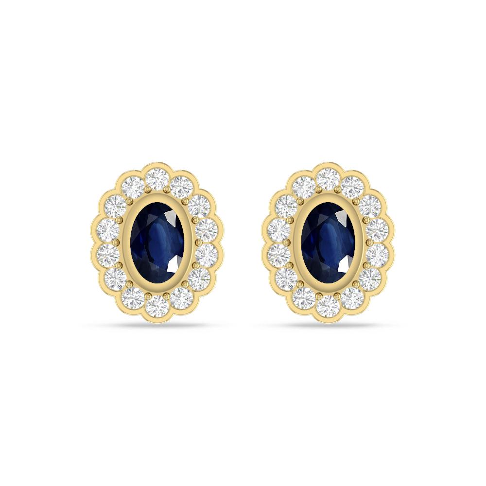 Yellow Gold - Sapphire