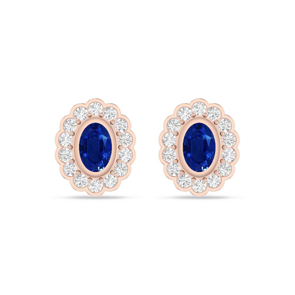 Rose Gold - Sapphire