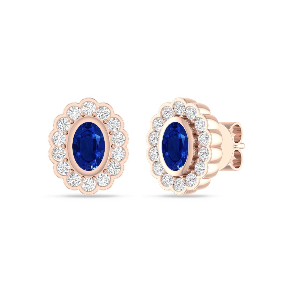 Rose Gold - Sapphire