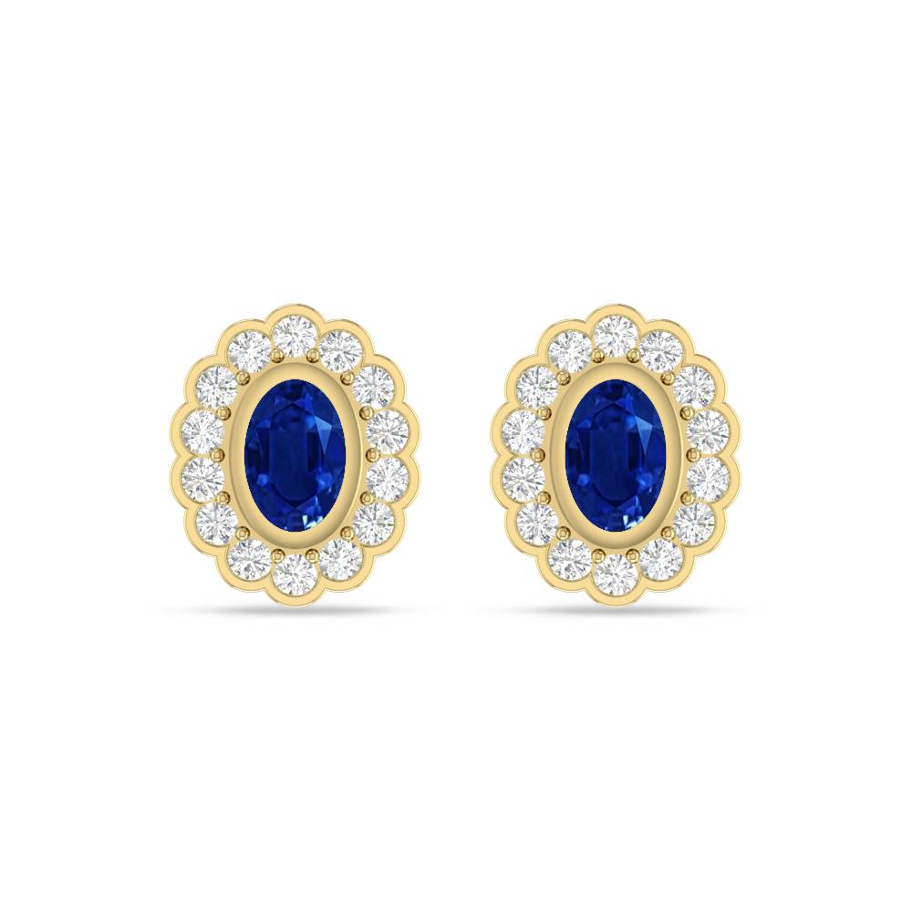 Yellow Gold - Sapphire