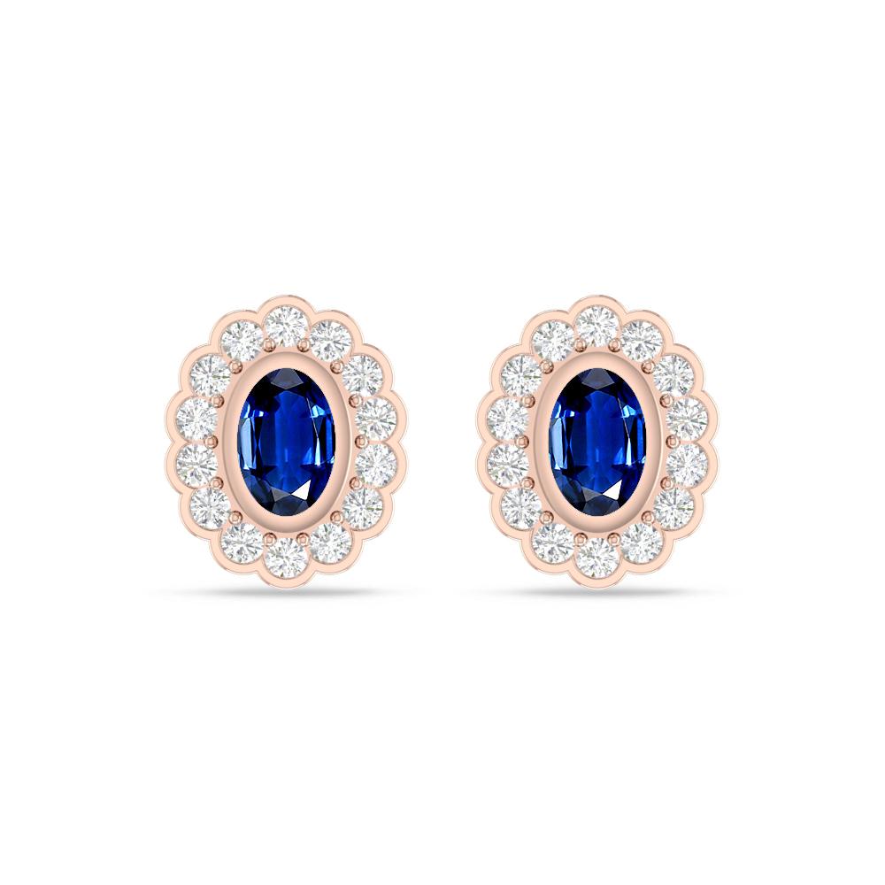 Rose Gold - Sapphire