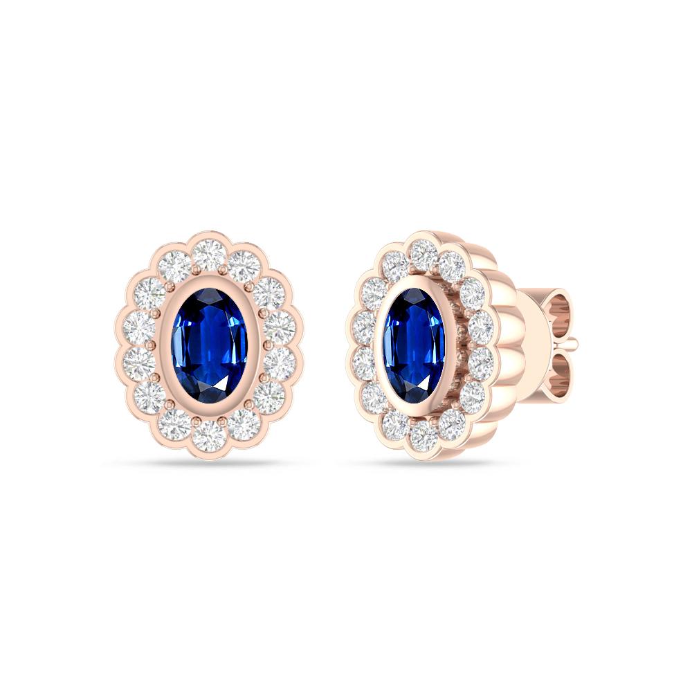 Rose Gold - Sapphire