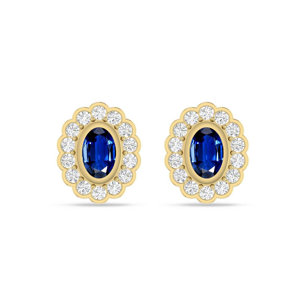 Yellow Gold - Sapphire