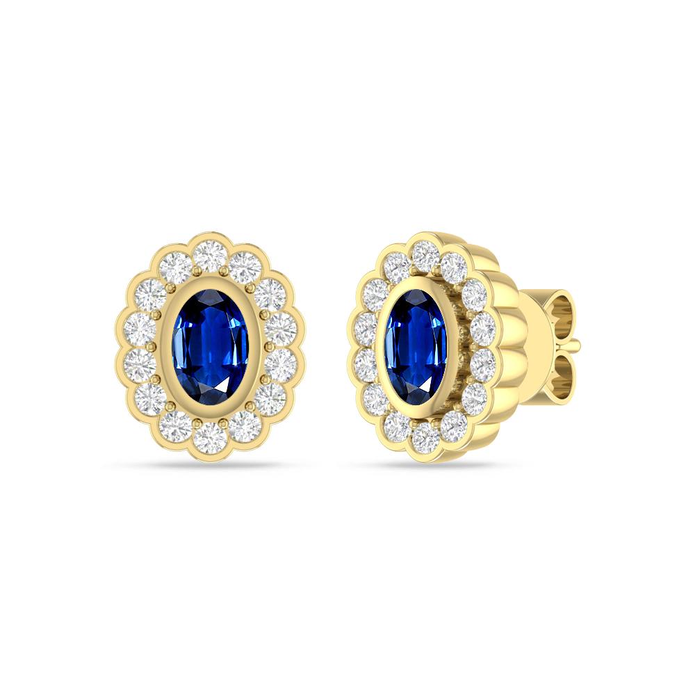 Yellow Gold - Sapphire