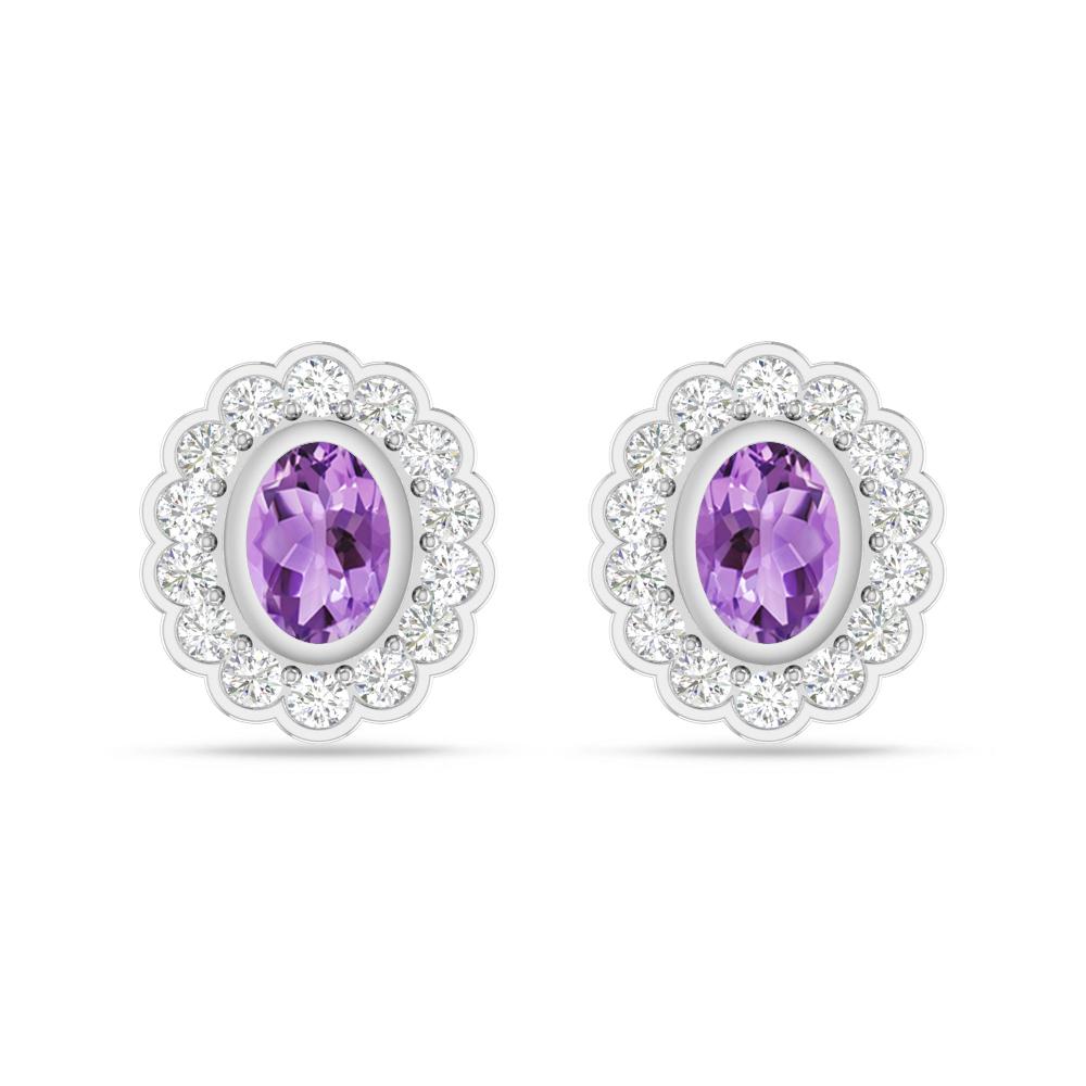 White Gold - Amethyst