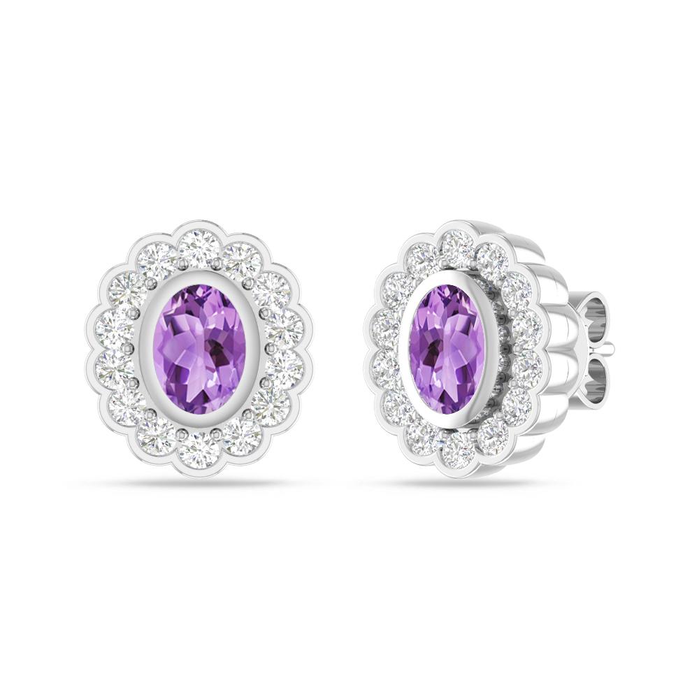 White Gold - Amethyst