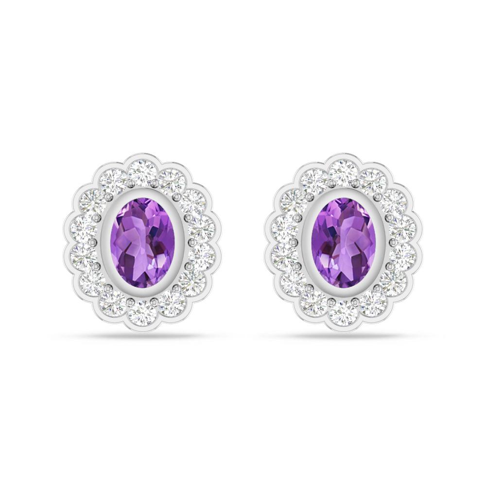 White Gold - Amethyst