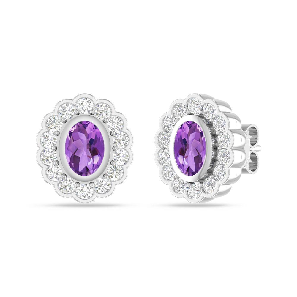 White Gold - Amethyst
