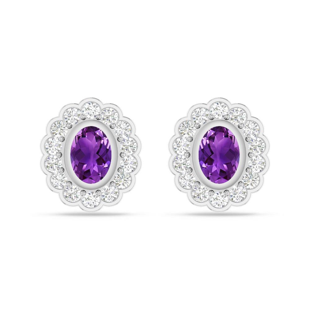 White Gold - Amethyst
